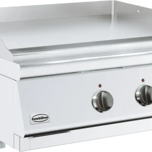 Superprijs Base 700 Elektrische Bakplaat Verchroomd Glad Tafelmodel - 7,2 kW - 800x700x(H)300mm