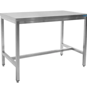 Nieuw SARO RVS tafel, zonder onderblad - 600 mm D, 1800 mm