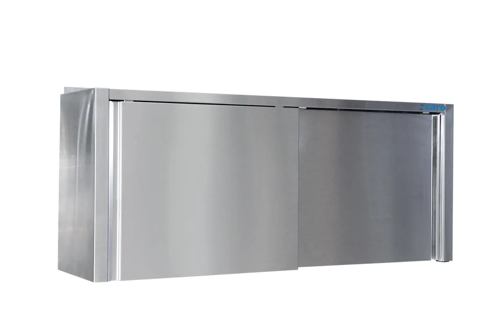 Seizoensaanbieding SARO Hangkast van roestvrij staal - D 400 mm, 1800 mm