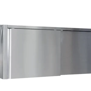Populair SARO Hangkast van roestvrij staal - D 400 mm, 1600 mm