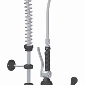 Voorspoeldouche - 17 Liter/Minuut - Dubbelgats muurmodel - (H)1160mm Voordeelprijs