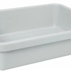 Afruimbak met Handgrepen Grijs - 555x410x130 mm - Polypropyleen Favoriet
