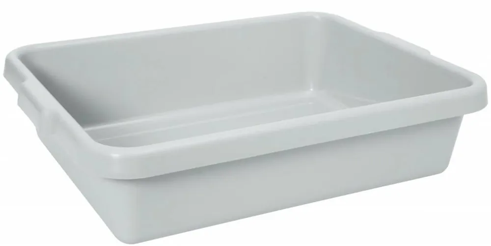 Afruimbak met Handgrepen Grijs - 555x410x130 mm - Polypropyleen Favoriet