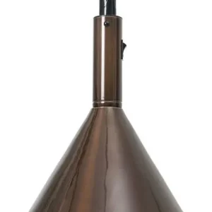 Weekendaanbieding Retro koperen verwarmingslamp - Ø280x360mm - Gemaakt in Europa - Kabel 1800mm - 250W lamp Incl.