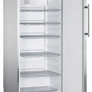 Weekendaanbieding Koelkast RVS Gastronomie op Poten - Liebherr - 583 Liter - 2/1GN - GKv 5760 - 75x75x(h)186cm