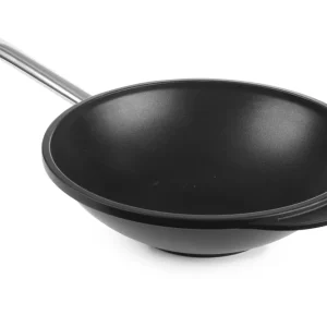 Gietaluminium Wokpan - Anti Aanbaklaag - Ø320z(H)100mm Aanbieding