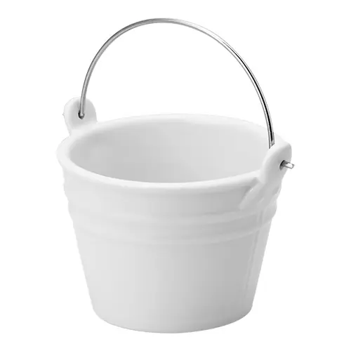 Serveeremmer Wit - Ø80x(H)60mm Favoriet