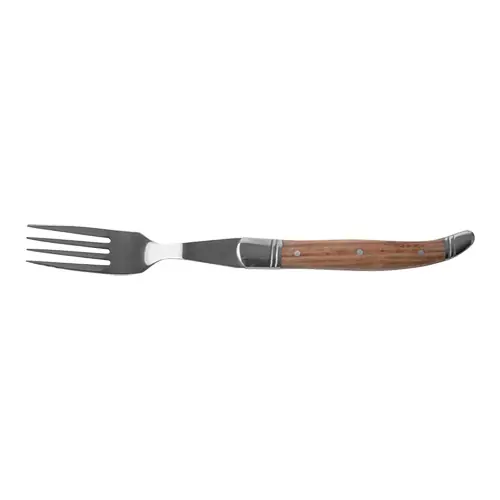 Actieprijs Bistro Steakvork - RVS met Houten handvat