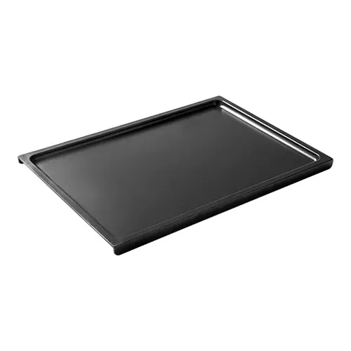 Aluminium Grillplaat Glad - Teflon Coating - 380x265mm Bestel Nu
