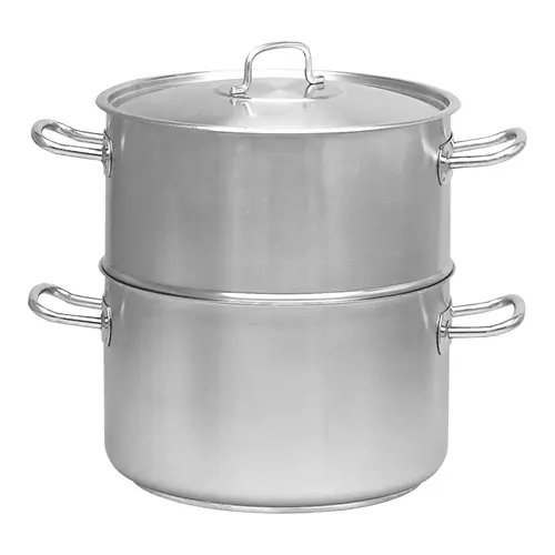 Veilige Betaling Stoom-Kookpan 2 Delig - 2x10 Liter - 2x Ø280x(H)175mm