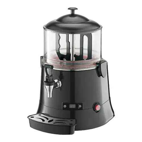 Professionele Chocolademelk Dispenser - Zwart - 5 Liter Capaciteit Populair
