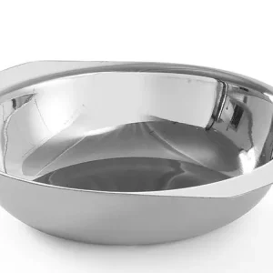 Alleen Vandaag Groenteschaal RVS - met Handgrepen - 120x(h)30mm