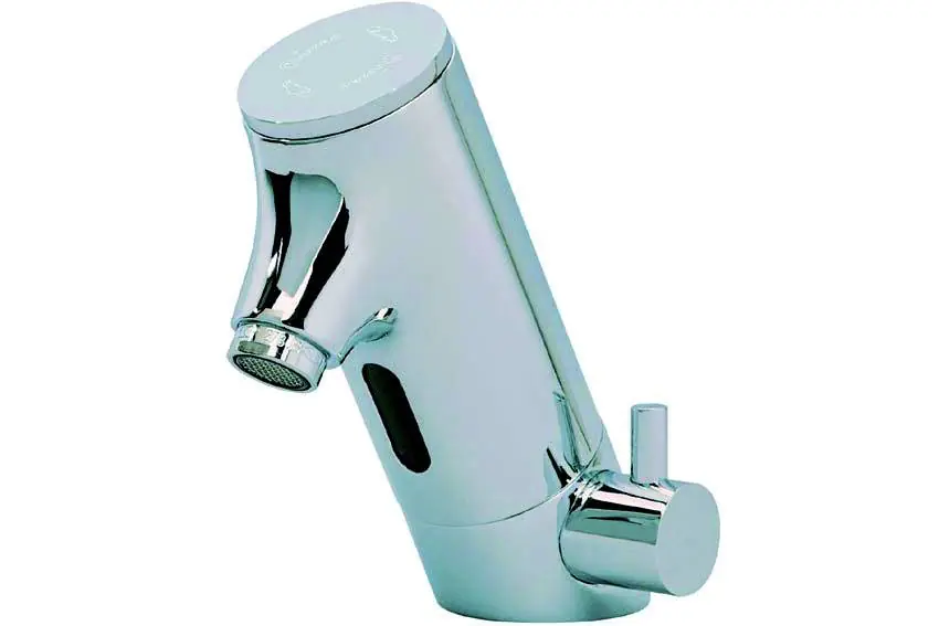 Snelle Levering Infraroodkraan Kort - INOX - Robuust - Verchroomd - 6Liter/Minuut - (H)165 mm