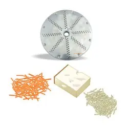 Beste Prijs Rasperschijf Mozzarella/Kaas - Vaatwasserbestendig - 7mm