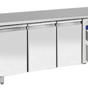 Koelwerkbank 80cm diep - 3 Deurs - 2036x800x(h)900mm Superprijs