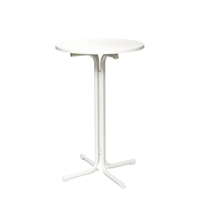 Premium Statafel Berlin Wit - Ø 70x(h)110cm