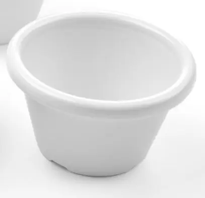 Finale Uitverkoop Ramekin Ivoor - 45 ml - 60x60x35(h)mm - Verpakt per 13