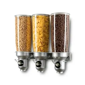 Free Flow Dispenser - Muurmodel - 3x 5 Liter - 465x155x500mm Nieuw