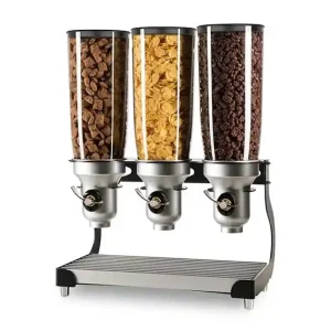 Free Flow Dispenser - 3x 5 Liter - 480x280x650mm Uitverkoop