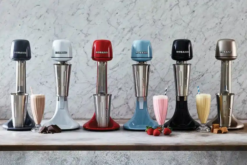 Gereduceerde Prijs Roband Milkshake Mixer 710 ml 2 Snelheden rood