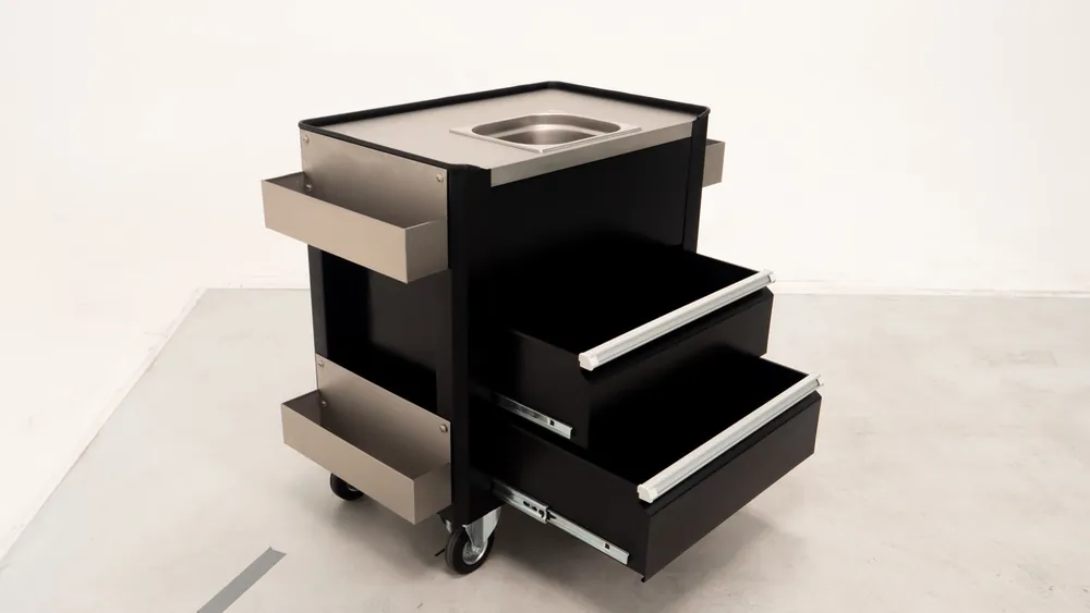 Serveer Trolley - Multifunctionele Mobiele Trolley - 790x490x(H)900mm Gratis Retour
