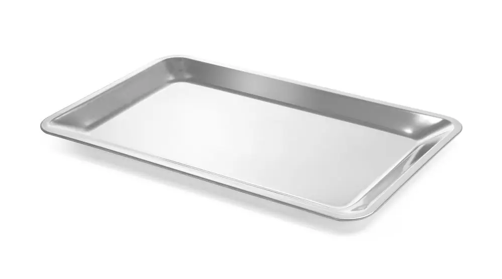 Uitverkoop Serveerplateau RVS - GN 1/1 - Stapelbaar - 530x325x(H)20mm