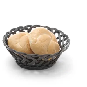 Geweven Mand Rond - 200x200x(H)65mm Voordeelprijs
