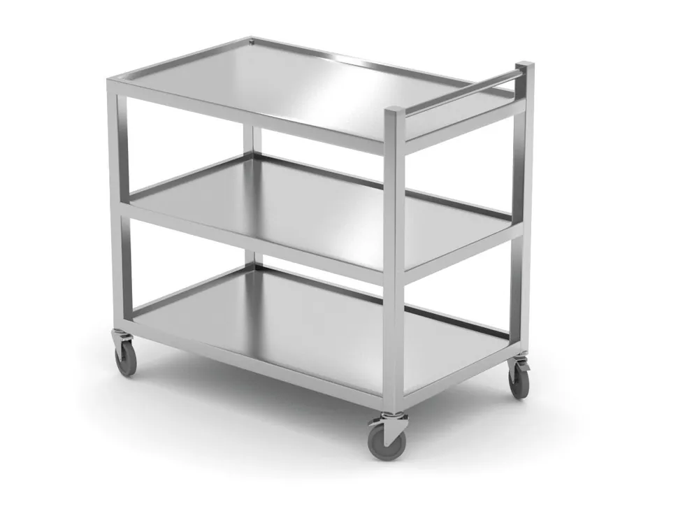 Serveerwagen HEAVY DUTY - 80kg Per Blad - 800x500x(H)850mm500(b)x800(d)x850(h)mm Bestel Nu