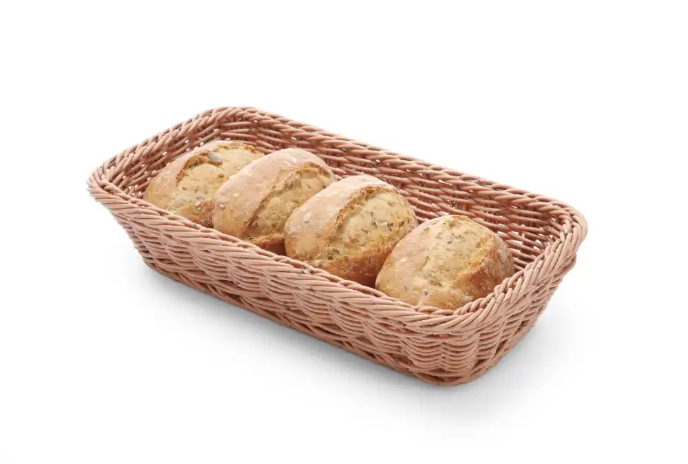 Fabrieksprijs Broodmand GN 1/3 - Verstevigd met RVS Frame - 325x176x(H)65mm