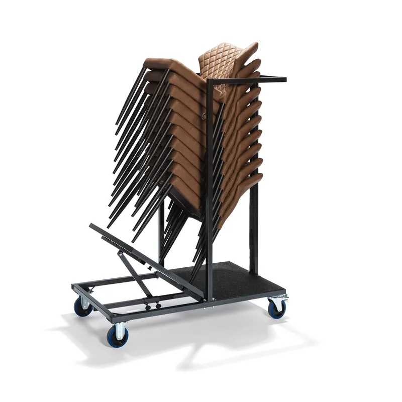 Uni Stack Trolley - Geschikt voor stapelstoelen en barkrukken Populair