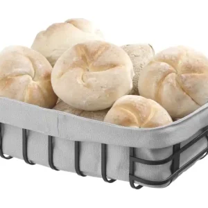 Broodmandje Met Wasbare Zak - Rechthoekig Model - 250x180x(H)85mm Bestel Nu