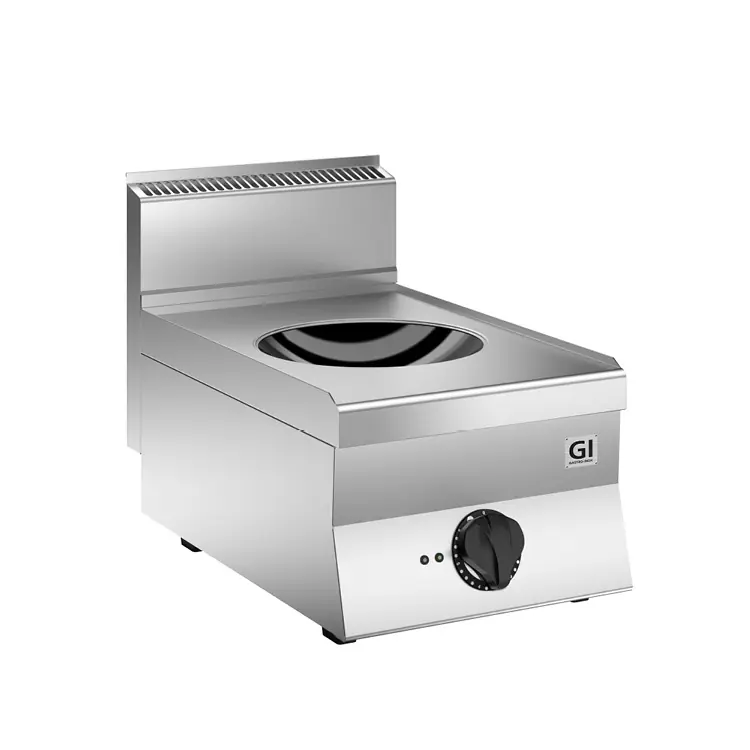 650 HP Inductie Wok - 1 kookzone 5 kW - 400x650x(H)295mm Shop Nu