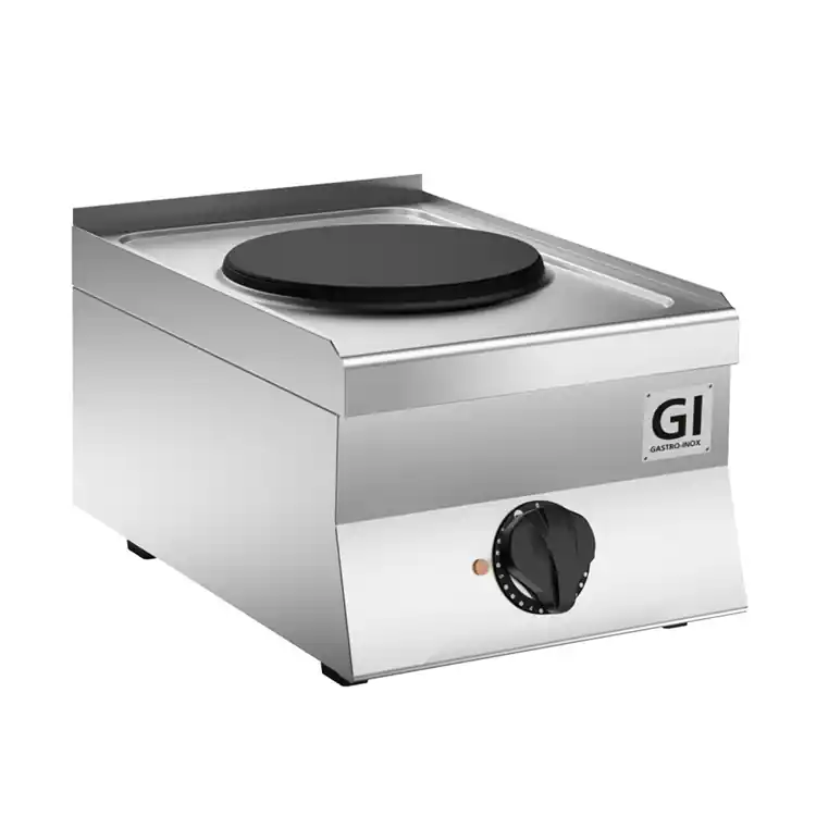 650 HP Kooktoestel - 1 Kookplaat Ø350mm - 3,5 kW - 400x650x(H)295mm Flitsaanbieding