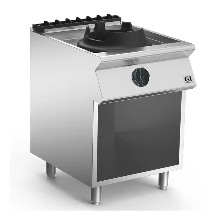 700 HP Wokbrander 1 Brander 10kW - 800x730x(H)870mm Gratis Retour