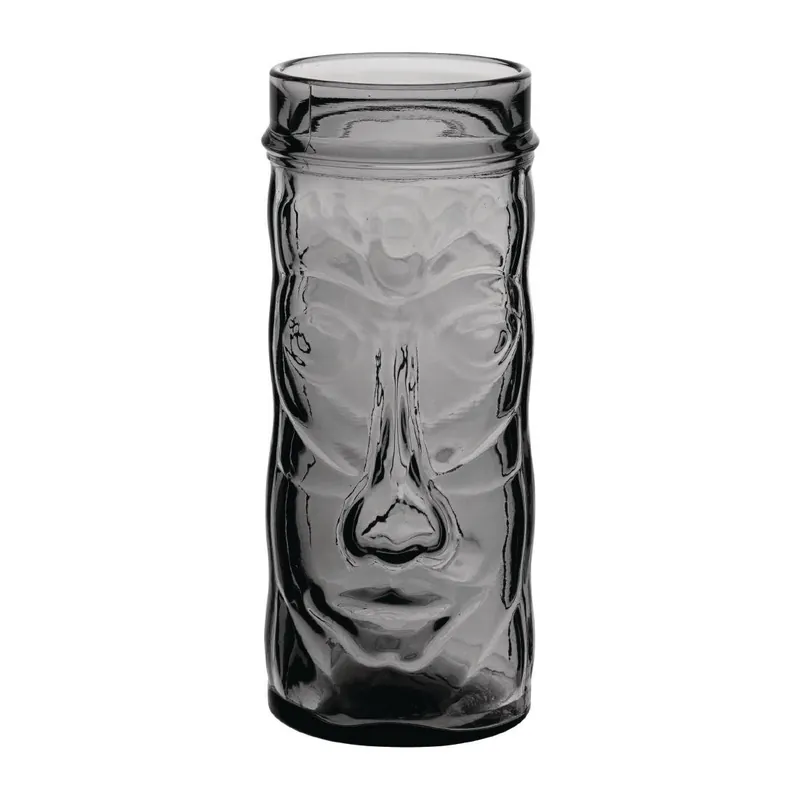 Alleen Vandaag Tahiti Tiki Glazen Rookgrijs - 45cl - 6 Stuks