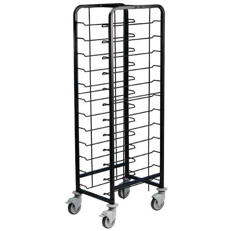 Hoge Kwaliteit Gepoedercoate Serveerwagen 12 Bladen 510(b)x640(d)x1700(h)mm