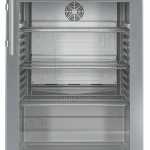 Circulatie Bedrijfskoelkast - Glazen Deur - UKU 165 I- G - 141 Liter - 600x615x(H)830mm Merkproduct