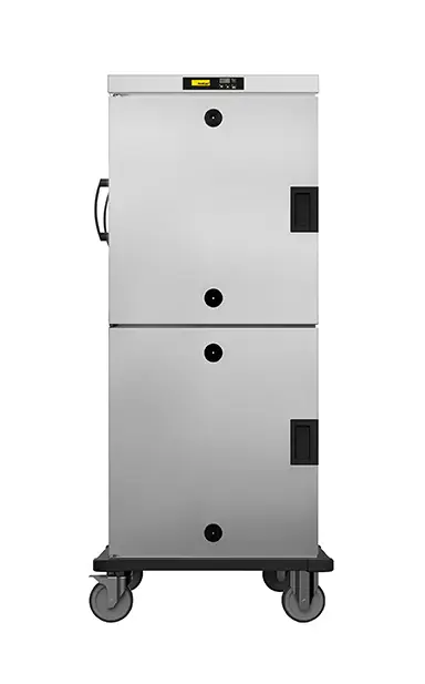 Uitverkoop Warmhoudkast 2 Deuren HHT 162 E - Verrijdbaar - 32x 1/1 GN - 765x845x(H)1760mm