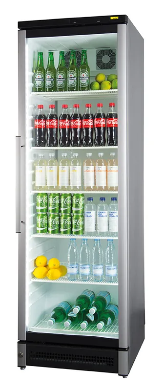 Koelkast Met Glazen Deur - M 180 - 381 Liter - 600x640x(H)1850mm Gereduceerde Prijs