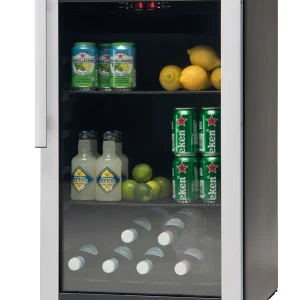 Koelkast Met Glazen Deur - M 85 - 125 Liter - 493x625x(H)841mm Korting