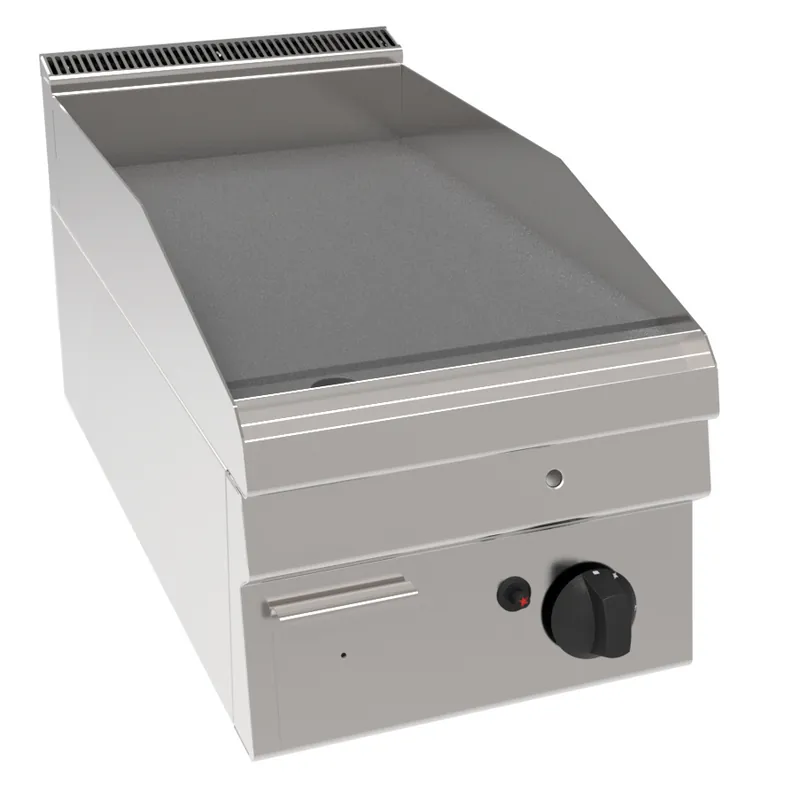 Gas-Bakplaat GBP6 / GL-350 - Gladde Plaat - 4kW - 350x600x(H)300mm Must-Have