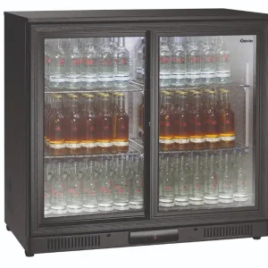 Barkoelkast - 176 Liter - 2 Glazen Deuren - 900x530x(H)850mm Meest Verkocht