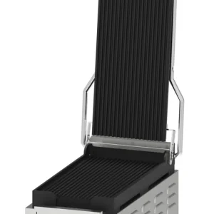 Contact grill Premium - Met Timer - 2,4 kW - 262x523x(H)240mm Exclusieve Aanbieding