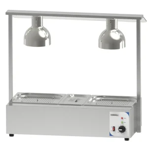 Direct Beschikbaar Dubbele Verwarmde Snij Station Met Bain Marie - 970x445x(H)862
