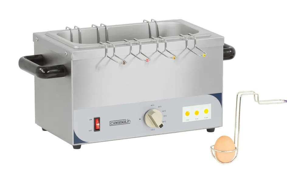 RVS Eierkoker - Geschikt voor 8 Eieren - 1,25 kW - 466x(H)240x(H)262mm Alleen Vandaag