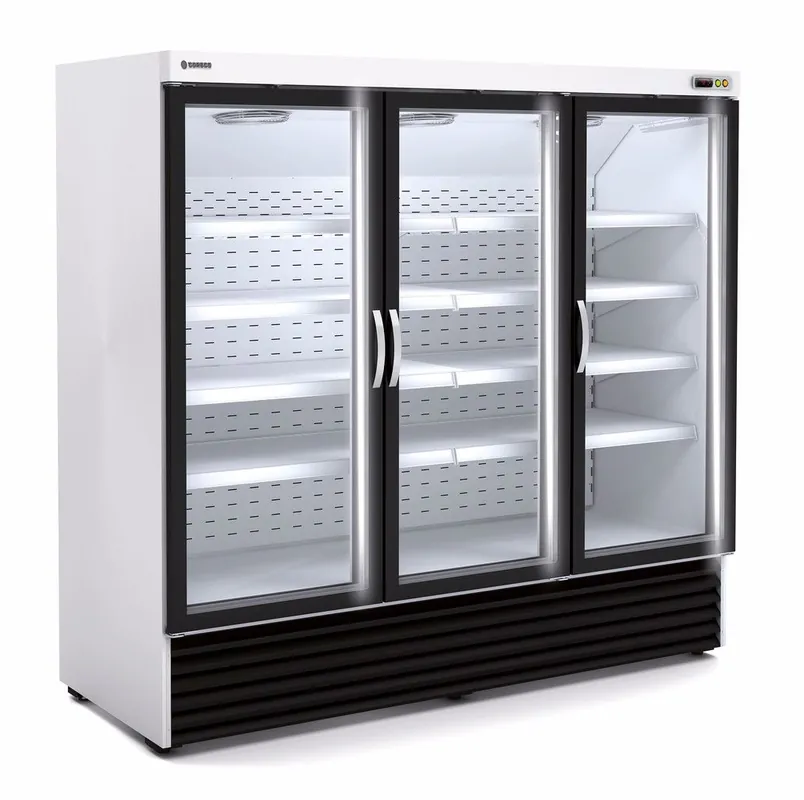 Wandkoeling 3 Glazen Deuren - RVC-2003 - 2035x810x(H)2040mm Finale Uitverkoop
