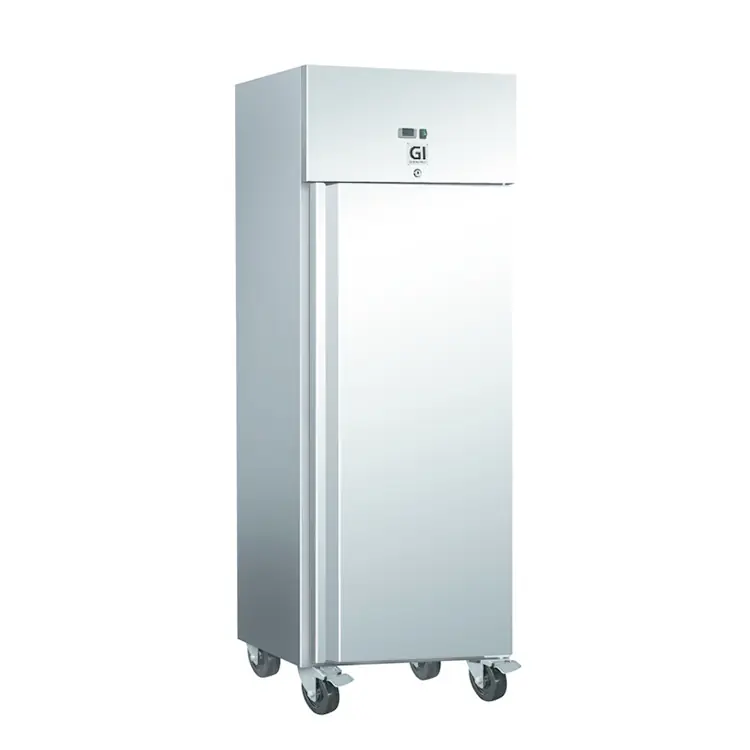 RVS Horeca Koeling 600 Liter | Geforceerd Gekoeld | Op Wielen | 680x800x(H)2010mm Favoriet
