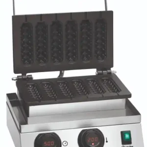 Nieuw Wafelijzer MDI Lolly 600 - Gecoat Aluminium - Ronde Lolly - 1,8 kW - 365x380x(H)245mm