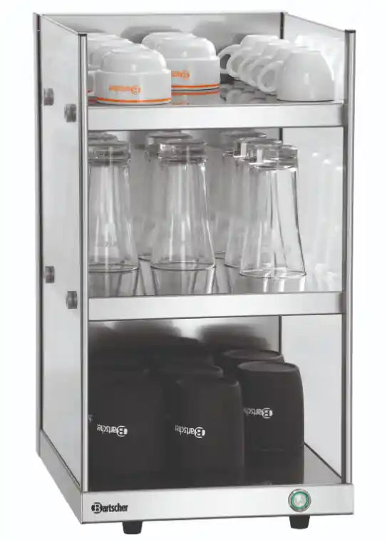 Kopjesverwarmer TA1440 - 3 Verwarmde Plateaus - 0,3 kW - 300x415x(H)540mm Betaalbaar