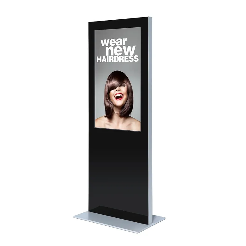 Tijdelijk Beschikbaar Digital Slim Totem - Digitale advertentie zuil